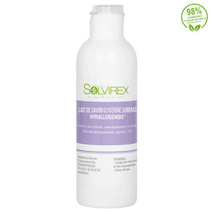 Lait de savon glycériné surgras (Hypoallergénique) - 200 ml